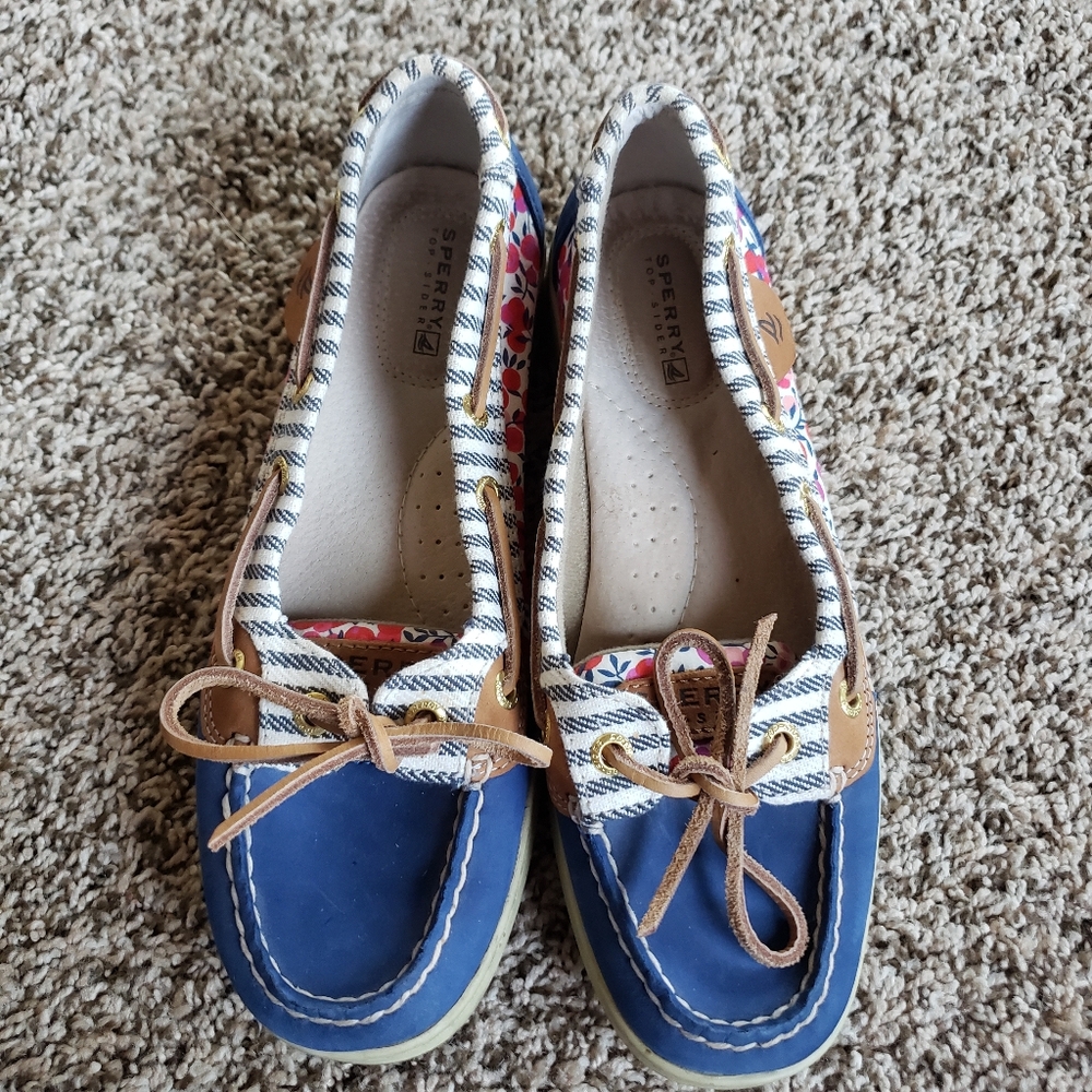 Floral Sperry Slide Ons - Picture 2 of 6